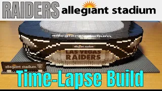 Las Vegas Raiders Allegiant Stadium Time Lapse FOCO BRXLZ