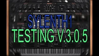 Sylenth1 Version 3.0.5 Update Test