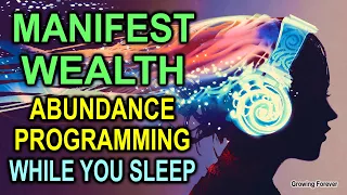 ★POWERFUL★ MONEY MAGNET Affirmations ~ Sleep Programming For Abundance, Wealth, Millionaire Mindset