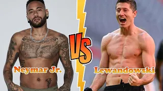 Neymar VS Robert Lewandowski Transformation ★ From Baby To 2024