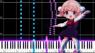 Shukusei!! Loli Kami Requiem | Ui Shigure PIANO TUTORIAL (Sheet in the description)#UiShigure