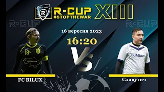 FC BILUX 3-1 Славутич  R-CUP XIII #STOPTHEWAR (Регулярний футбольний турнір в м. Києві)