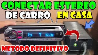 Como Conectar el Estéreo de tu Carro en Casa con una Fuente de Poder de Xbox 360 (MÉTODO DEFINITIVO)