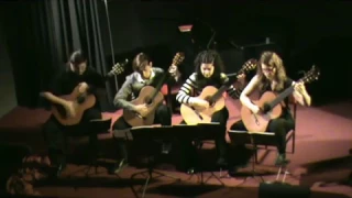 Tico-Tico no Fubá (Zequinha de Abreu) - Fasma Guitar Quartet