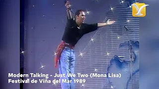 Modern Talking - Just We Two - Mona Lisa - Festival Internacional de la Canción de Viña del Mar 1989
