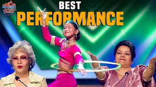 सबैलाई चकित बनायो Ishani को Performance ले | Hula Hoop Dance | Ishani Kulung | Nation's Got Talent