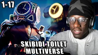 THE TIME SYNDICATE?! | Skibidi Toilet Multiverse 1-17 Reaction