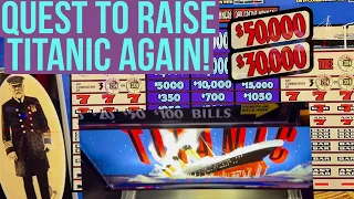 Titanic Has Been Put Back On The Floor And I Spun It 50 Times And This Happened! $50 Top Dollar Too!