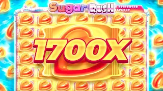 МЕГА ЗАНОС НА 700.000К С ПЕРВОЙ БОНУСКИ!!! БОНУС БАЙ В СЛОТАХ SUGAR RUSH! МАКСВИН!!ЗАНОСЫ НЕДЕЛИ!!!