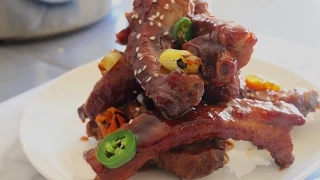 BBQ Ginger Beer Ribs (12th Man style) - Kena Peay