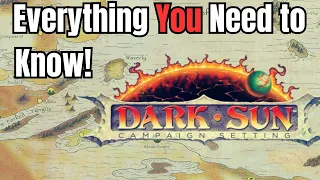 The Dark Sun Player Primer