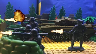 Army Men Stop Motion WWII The German Attack