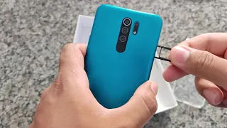 UNBOXING SMARTPHONE XIAOMI REDMI 9 64GB 4GB OCEAN GREEN | PT-BR 2020