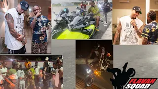 Popcaan link up with Chris Brown 🌴🇯🇲#flavah_squad#bikelife#entertainment#media#youtube#legend#r1￼