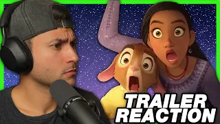 Wish (2023) | Official Trailer Reaction