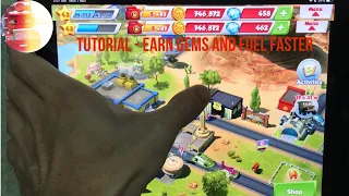 Cars: Fast as Lightning Tutorial - Earning Gems & Fuel Faster | By G-L on Zav S TV | Last 2022 Video