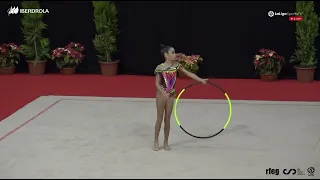 Giselle Mangado, Alevín ARO 🏅8ª Clasificada Copa de España Base 2022 (Rítmica Calahorra)