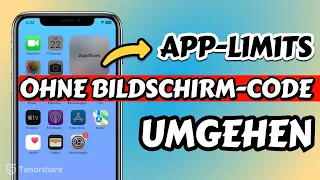 Bildschirmzeit Code vergessen? iPhone Bildschirmzeit umgehen ohne Code | App Limits deaktivieren