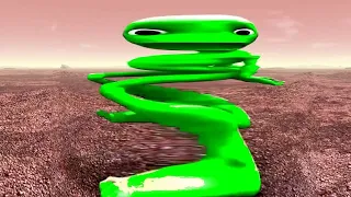 👾👽ALIEN DANCING Dame Tu Cosita Song Part 100 - Special Audio & Visual Effects Weird Funny Video Edit