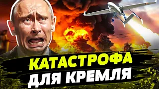 РФ НЕ БЫЛА ГОТОВА к такому! УДАРЫ по НПЗ: в стране НЕ ОСТАЛОСЬ БЕНЗИНА?