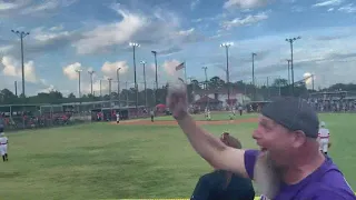 'Best moment of my life' | Port Neches dad catches son's walk-off home run ball