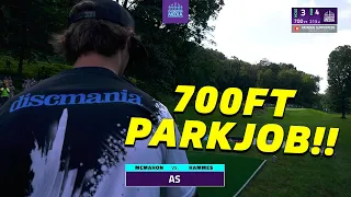 Eagle McMahon Throws An IMPOSSIBLE Shot And Parks A 700ft Hole!!