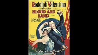 Rudolph Valentino in "Blood and Sand" (1922)