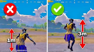 New Update High Jump Trick ✅❌ PUBG Mobile / BGMI