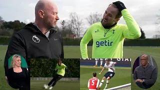 Harry Kane And Alan Shearer Recreate Goals On The Training Ground | Ian Wright & Kelly Review