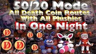 UCN - 50/20 All Death Coin Routes with All Plushies in One Night Completed (World's First)