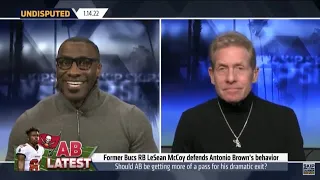 SKIP BAYLESS and SHANNON SHARPE react LeSean McCoy defends Antonio Brown's Exit | NFL | UNDISPUTED