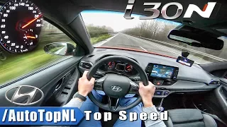 Hyundai i30N AUTOBAHN POV - ACCELERATION & TOP SPEED - by AutoTopNL