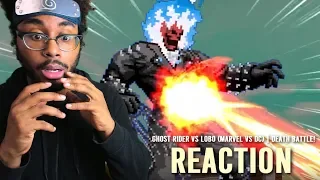 Ghost Rider VS Lobo (Marvel VS DC) | DEATH BATTLE! REACTION