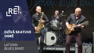 Dzīvā skatuve Ogrē. Latvian Blues Band