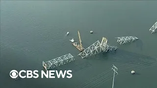 Work begins to reopen Port of Baltimore after Francis Scott Key Bridge collapse