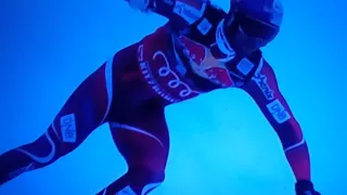 Aksel Lund Svindal Kitzbuhel Streif fall 23.01.2016