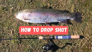 Sol Cal Trout Fishing ( How To Drop Shot For Trout)
