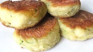 ВКУСНЫЕ ПЫШНЫЕ Оладьи из кабачков на кефире КАК ПИРОЖКИ! Оладьи РЕЦЕПТ