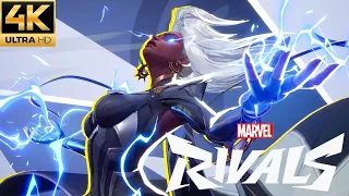 Marvel Rivals Alpha - Storm Full Game Gameplay (4K 60FPS)