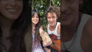 Shawn Mendes with Camila Cabello Instagram Live | March 21, 2020