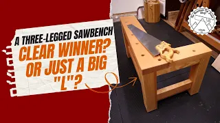 A Three-Legged Saw Bench?