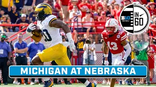 Michigan at Nebraska | Sept. 30, 2023 | B1G Football in 60