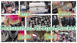 Mohammed Ali Road Market Street Shopping | Bags, Shoes, Jewellers, Burkha | Mumbai Most Cheap Market