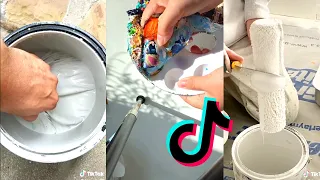 Satisfying Paint Peels and Scrapes | TikTok Compilation