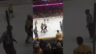 Predators Hockey FIGHT!!!! Hartnell