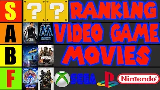 TIER LIST! Ranking Live Action Video Game Movies | Movie Podcast | Sega Nintendo Xbox Playstation
