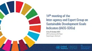 14th IAEG-SDG meeting | Day 1 Plenary (AM session)