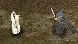 Saruman vs Gandalf