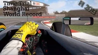 F1 2013 - Time Trial - Shanghai - World Record