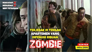 KETIKA APARTEMEN DI KOREA MENJADI TEMPAT TINGGAL PARA ZOMBIE | Alur Cerita Film Alive (2020)